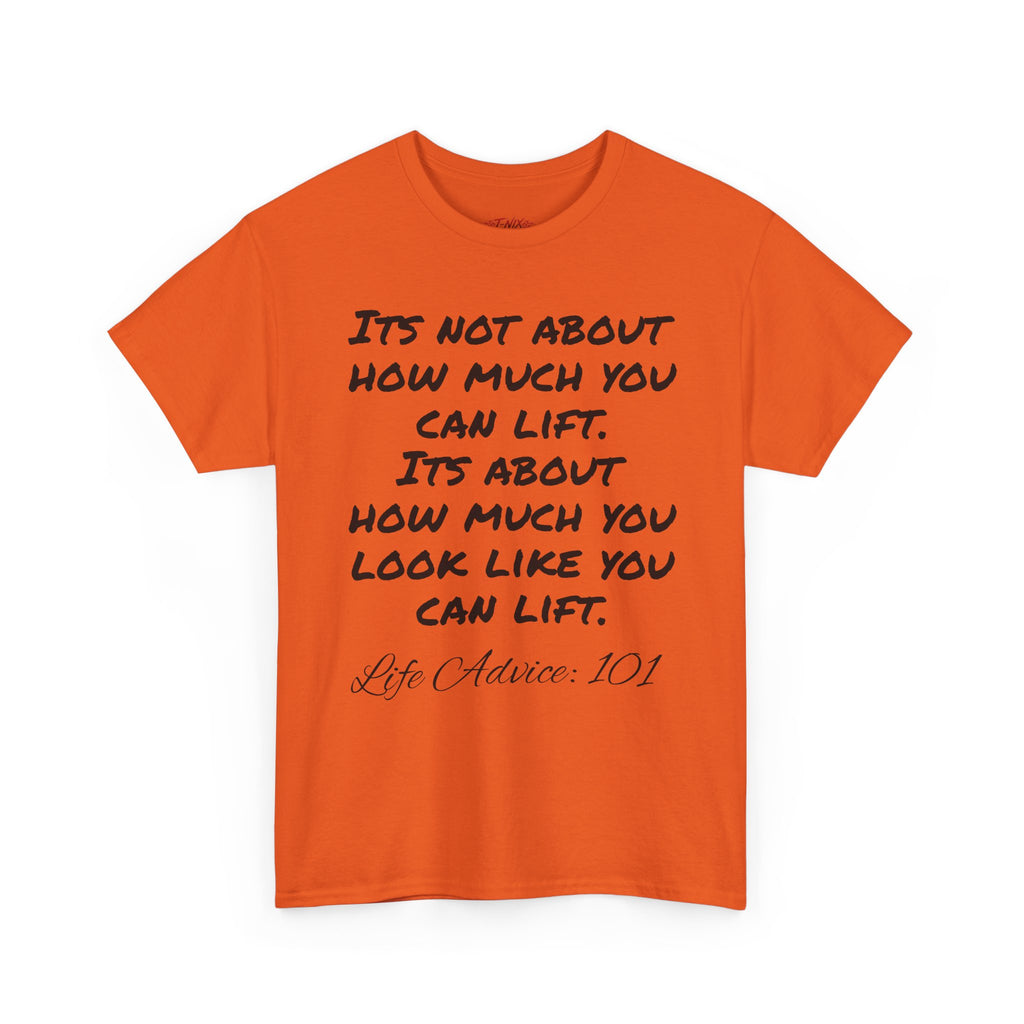 Life advice: 101 T-shirt