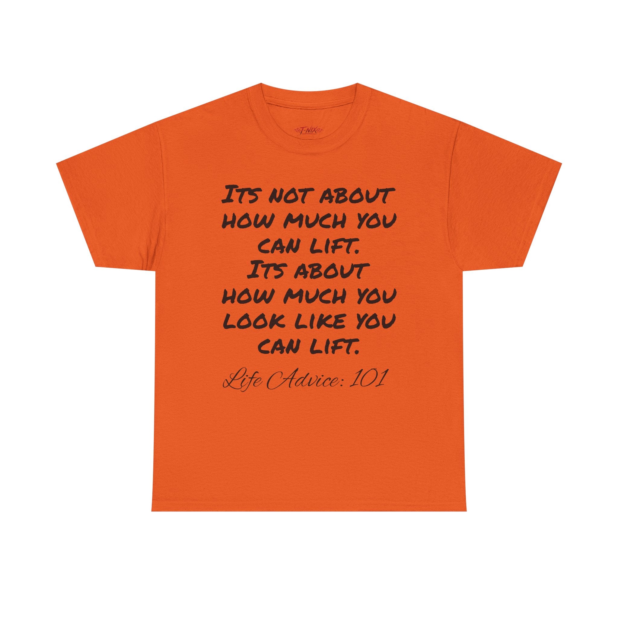 Life advice: 101 T-shirt